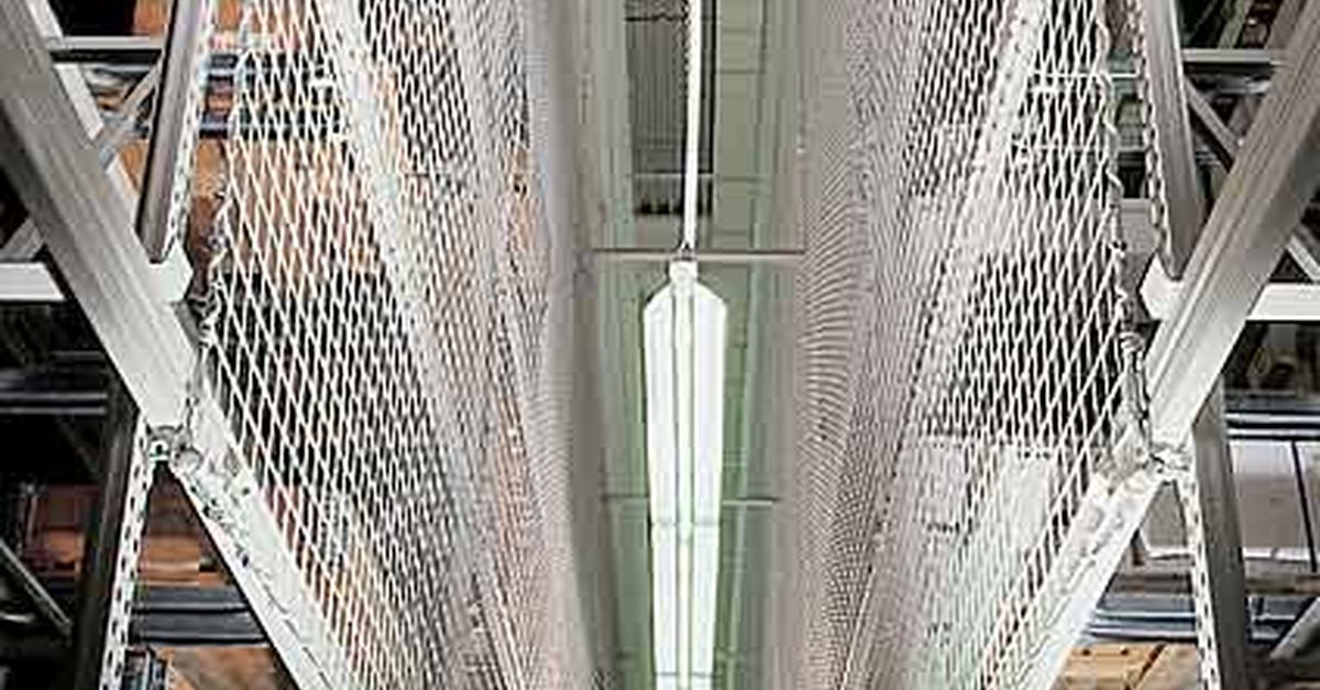 Standard Weight Pallet Rack Netting (45mm Mesh x 3mm) - Huck