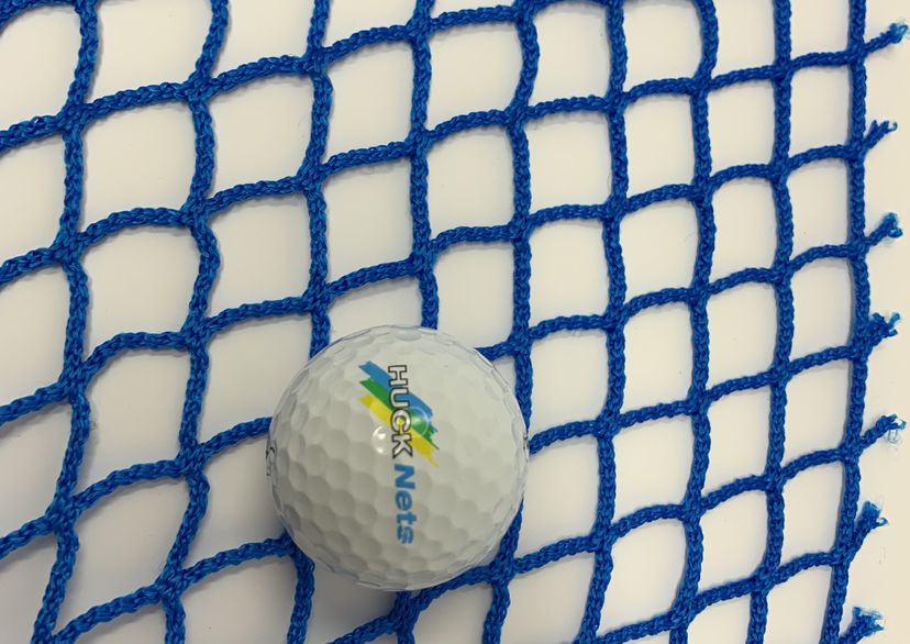 blue golf net