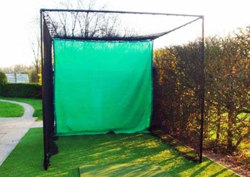 3m x 3m Archery Grade Golf Baffle Net Huck