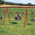 Steel tube swing frame 2