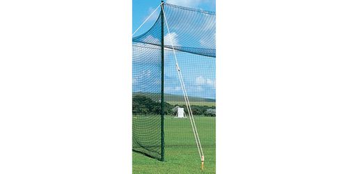 wooden net poles