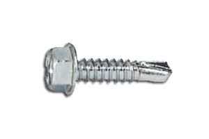 19mm Self Drill Screw, Bright Zinc Plated - Pack of 100