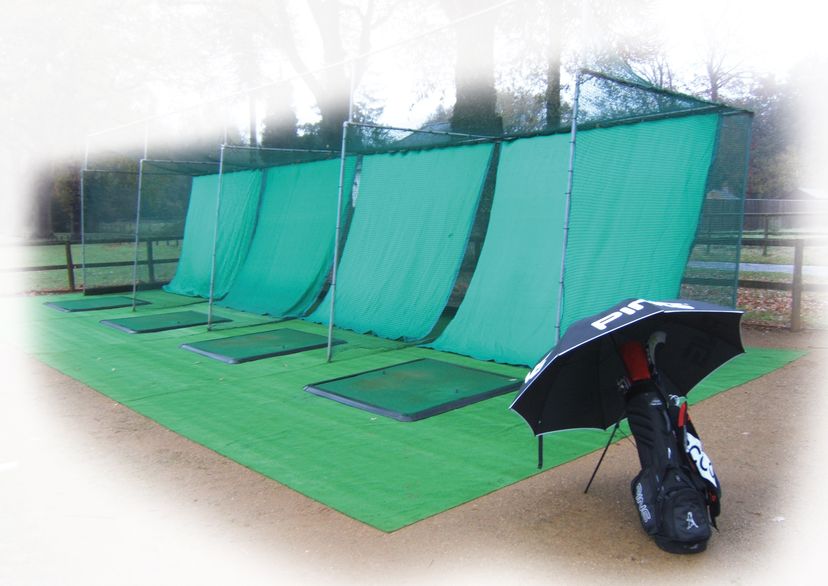 3m x 3m Archery Grade Golf Baffle Net Huck