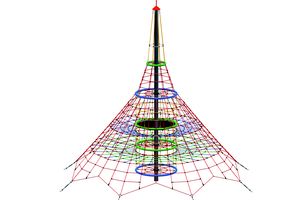 Dino XXL rope net pyramids
