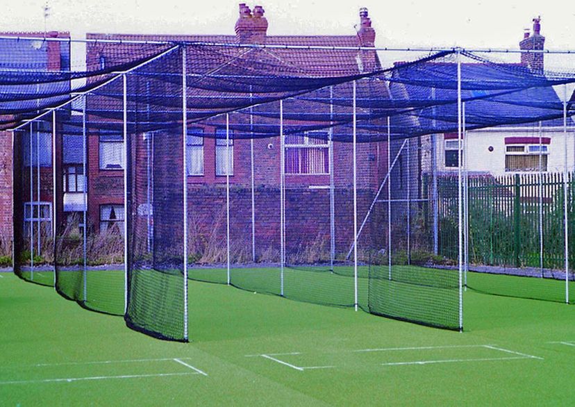 Three Bay cricket cage