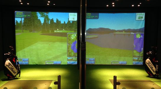 projected archery screen