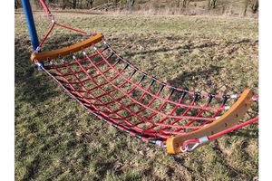 Hercules rope hammocks with  plastic knot clips