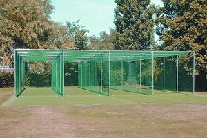 quadruple bay cricket cage