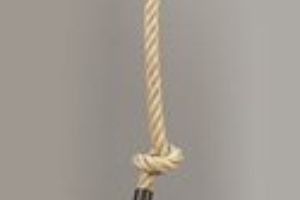 Polypropylene climbing rope