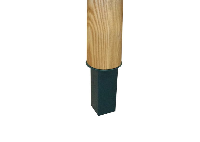 Wooden tennis post base