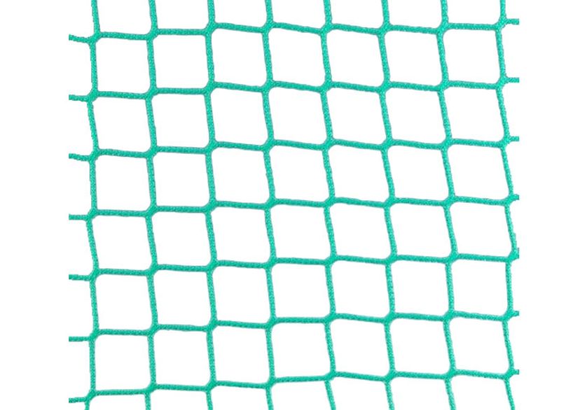 Safety net with a flame-retardant finish
