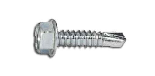 19mm Self Drill Screw, Bright Zinc Plated - Pack of 100
