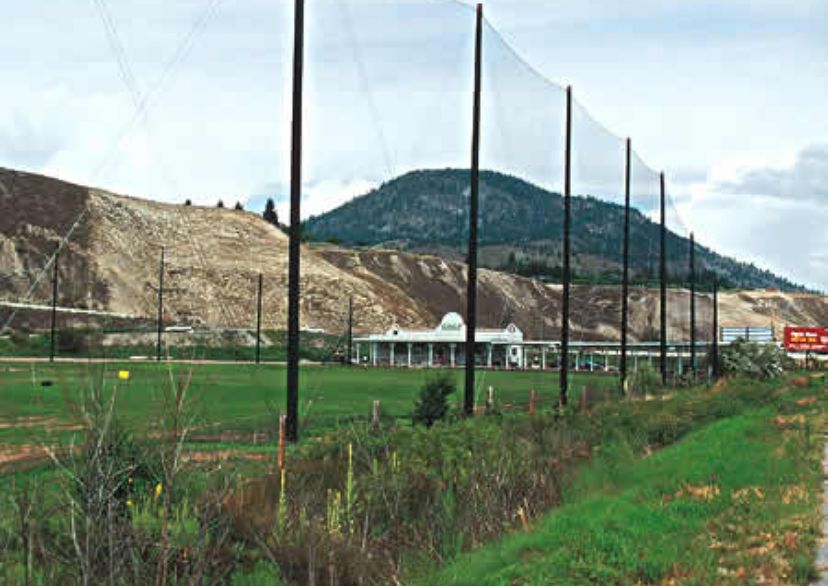 Golf Driving Range Netting Installation Huck