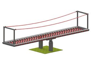 Net See-Saw, In Steel