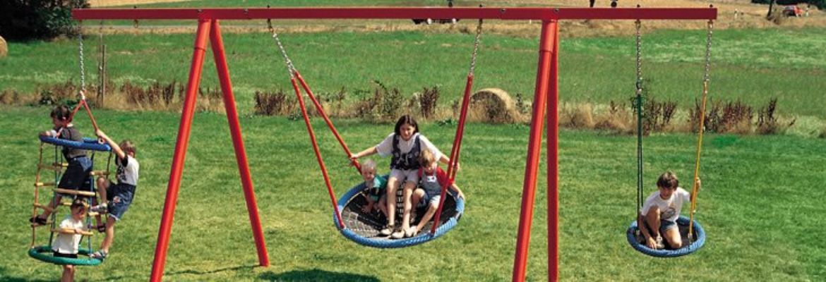 Steel tube swing frame, long Steel tube swing frame, long