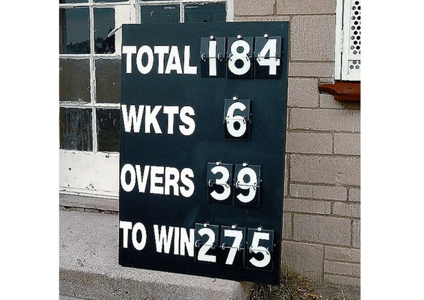Freestanding Compact Cricket Scoreboard