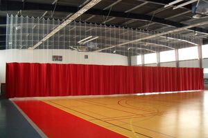 sports hall divider net