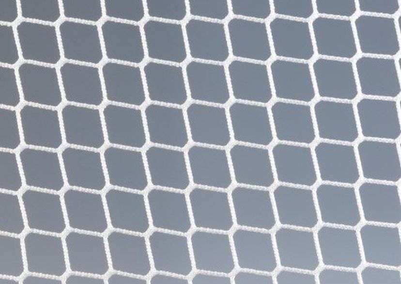 4mm white net close up