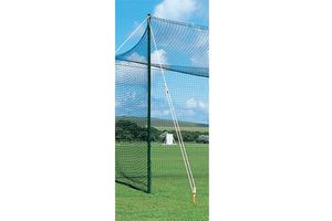 wooden net poles