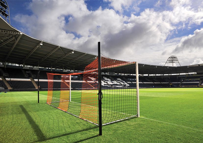 vertical stripe box football nets