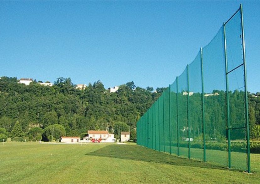 Golf Driving Range Netting Installation Huck