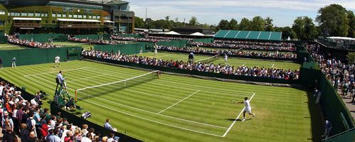 Wimbledon tennis court