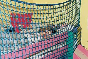 bunk bed netting swatch