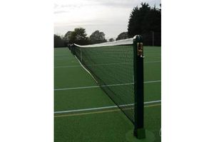 Square Socketed Steel Tennis Posts