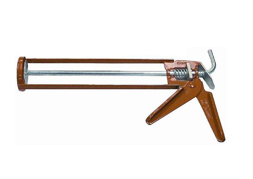 skeleton caulking gun