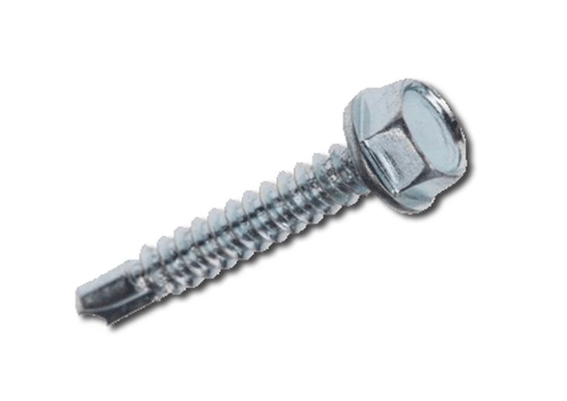 25mm Self Drill Screw, Bright Zinc Plated