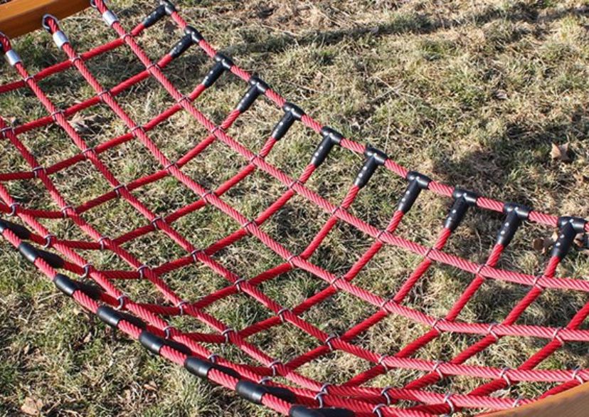 Hercules rope hammocks with  plastic knot clips