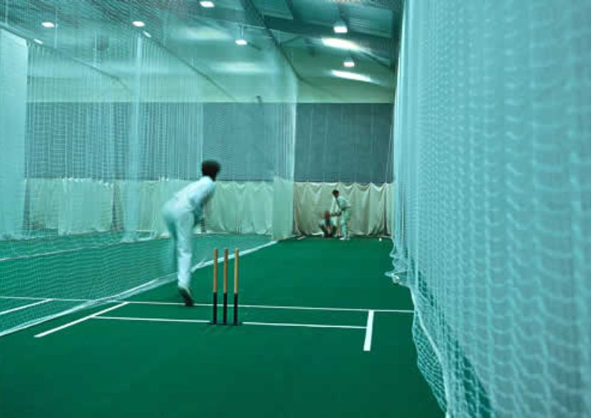 Indoor cricket in net install
