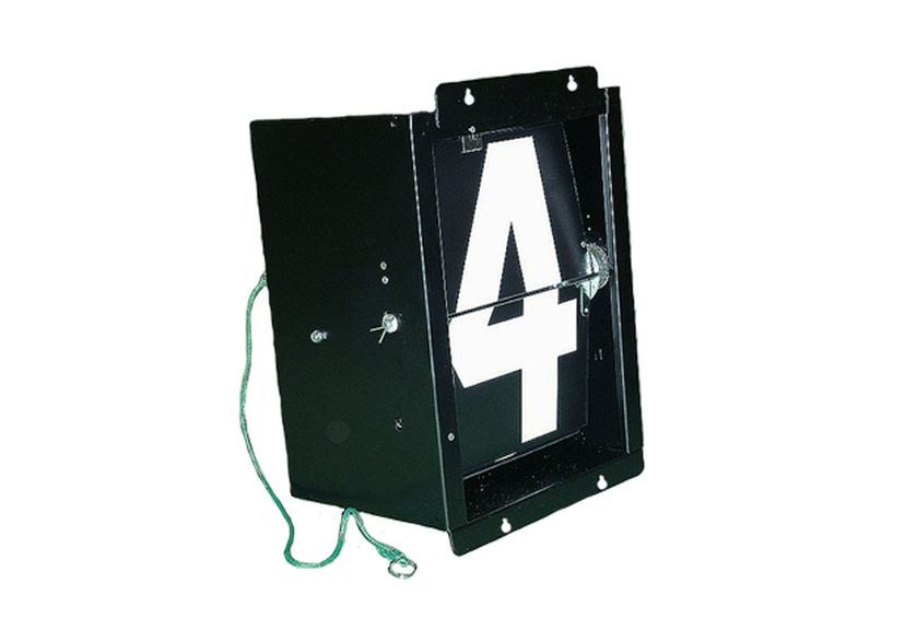 mechanical cricket scoreboard number unit