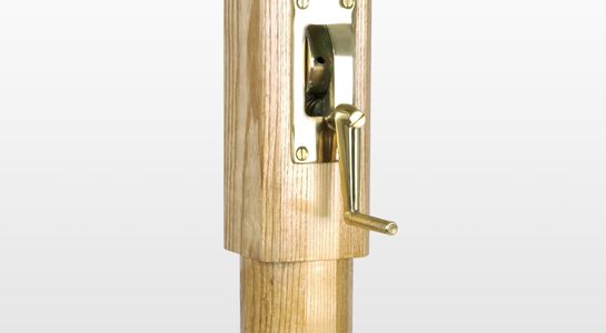 wooden tennis post winder