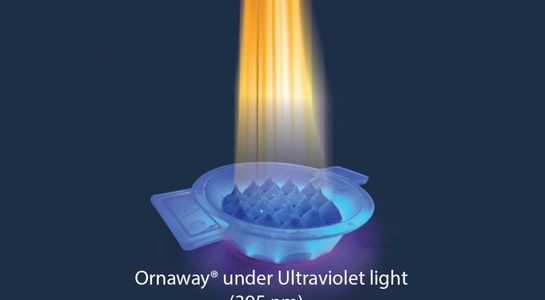 Ornaway® under Ultraviolet light