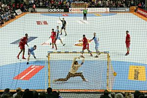 Handball goal net