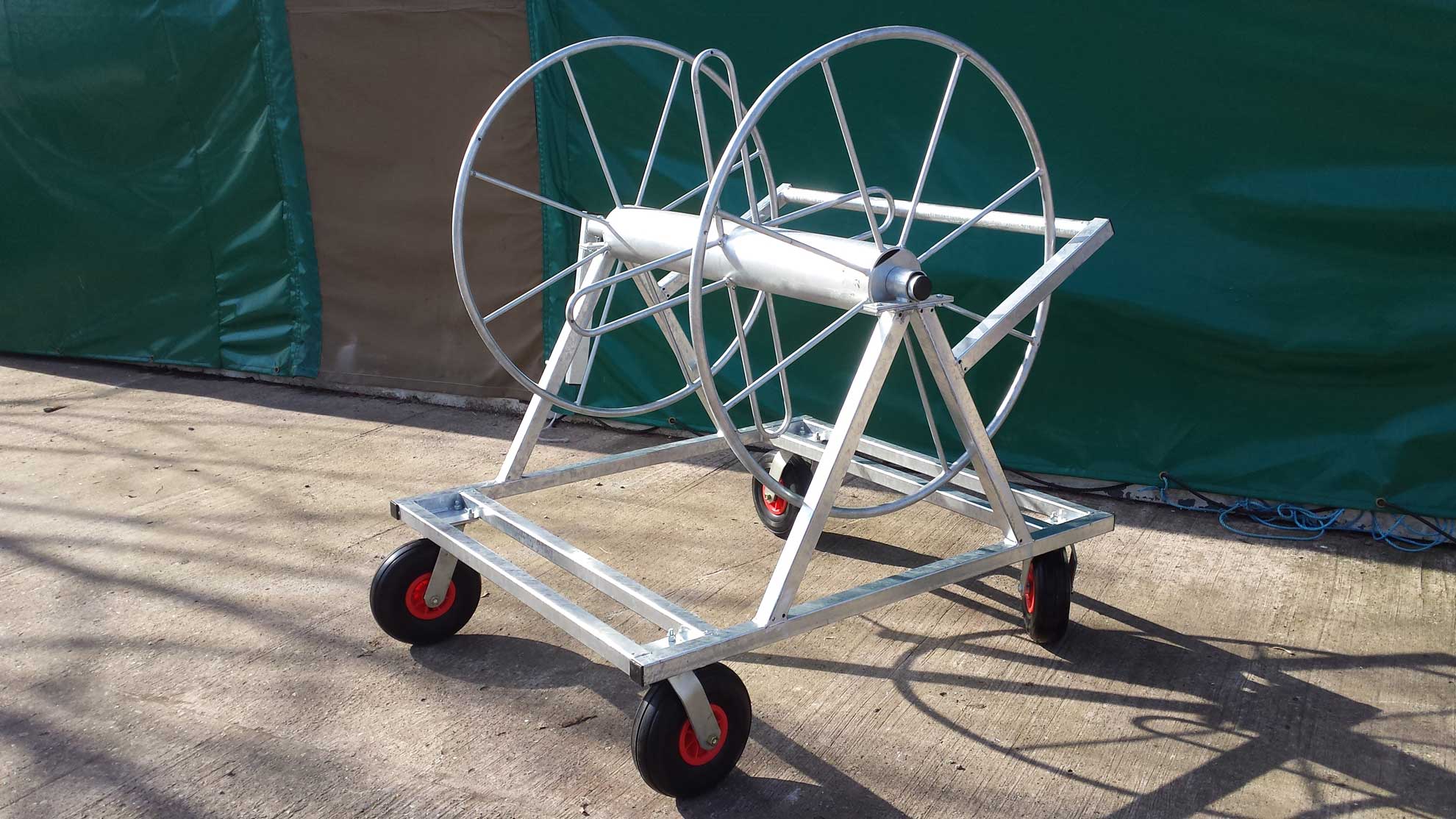 Boundary rope storage drum Huck