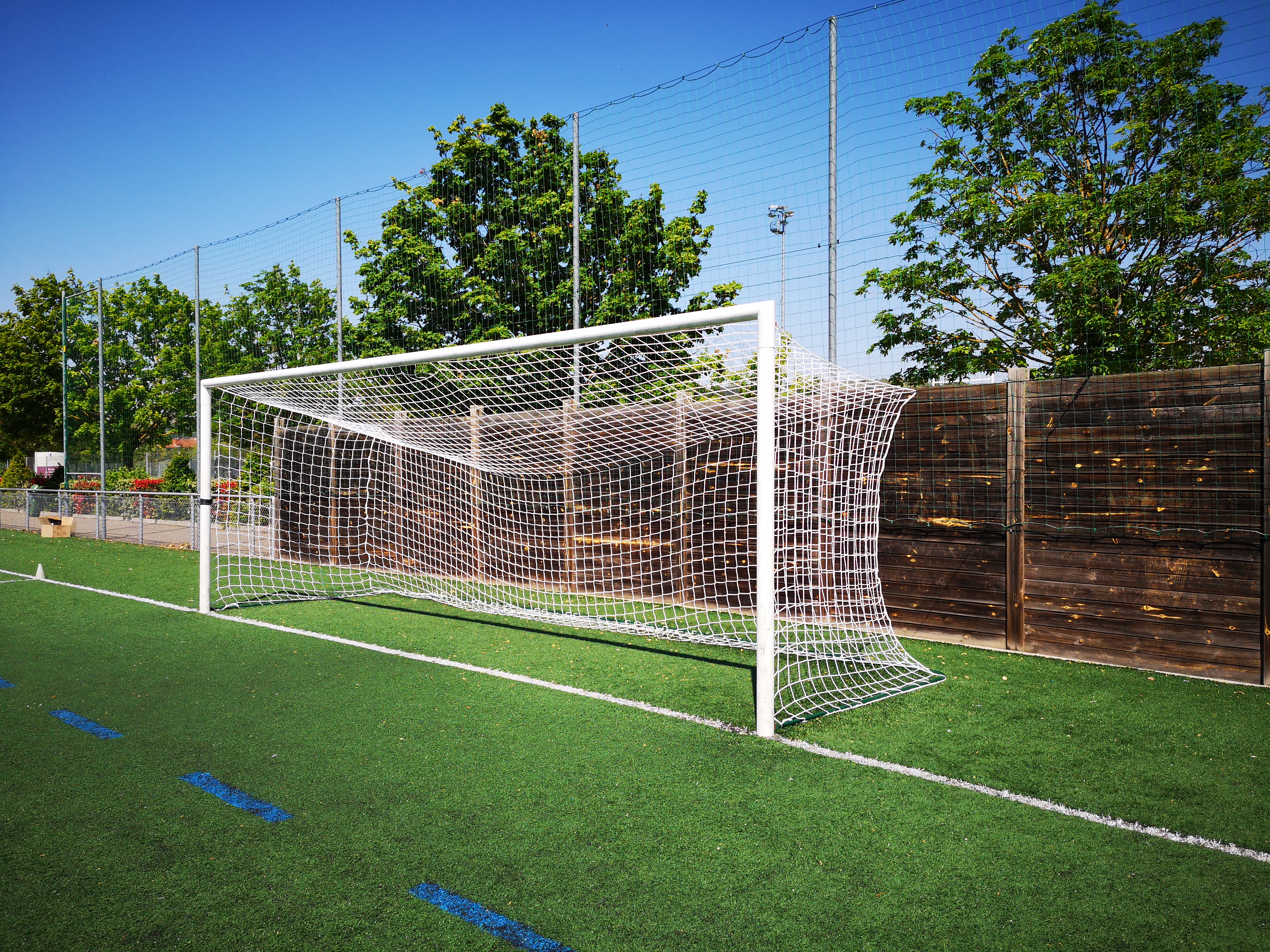 Full Size Box Style Football Goal Nets Heavy Duty - Single net