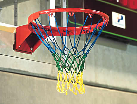 Custom basketball nets