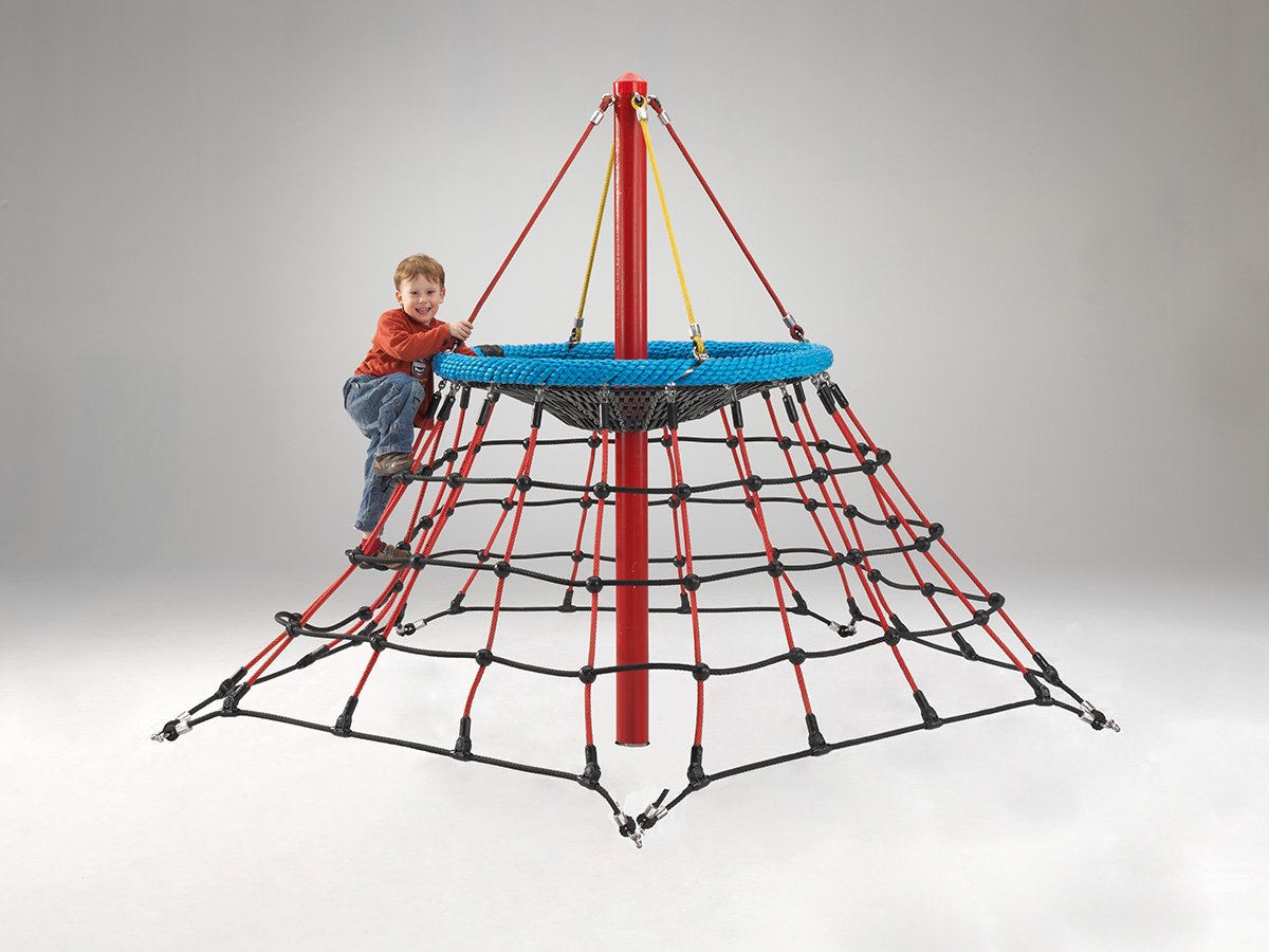 Dino Mini rope net pyramid Huck