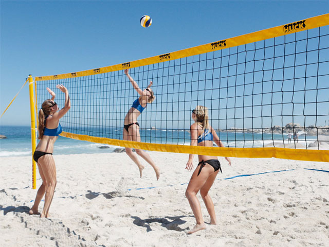 beach volleyball