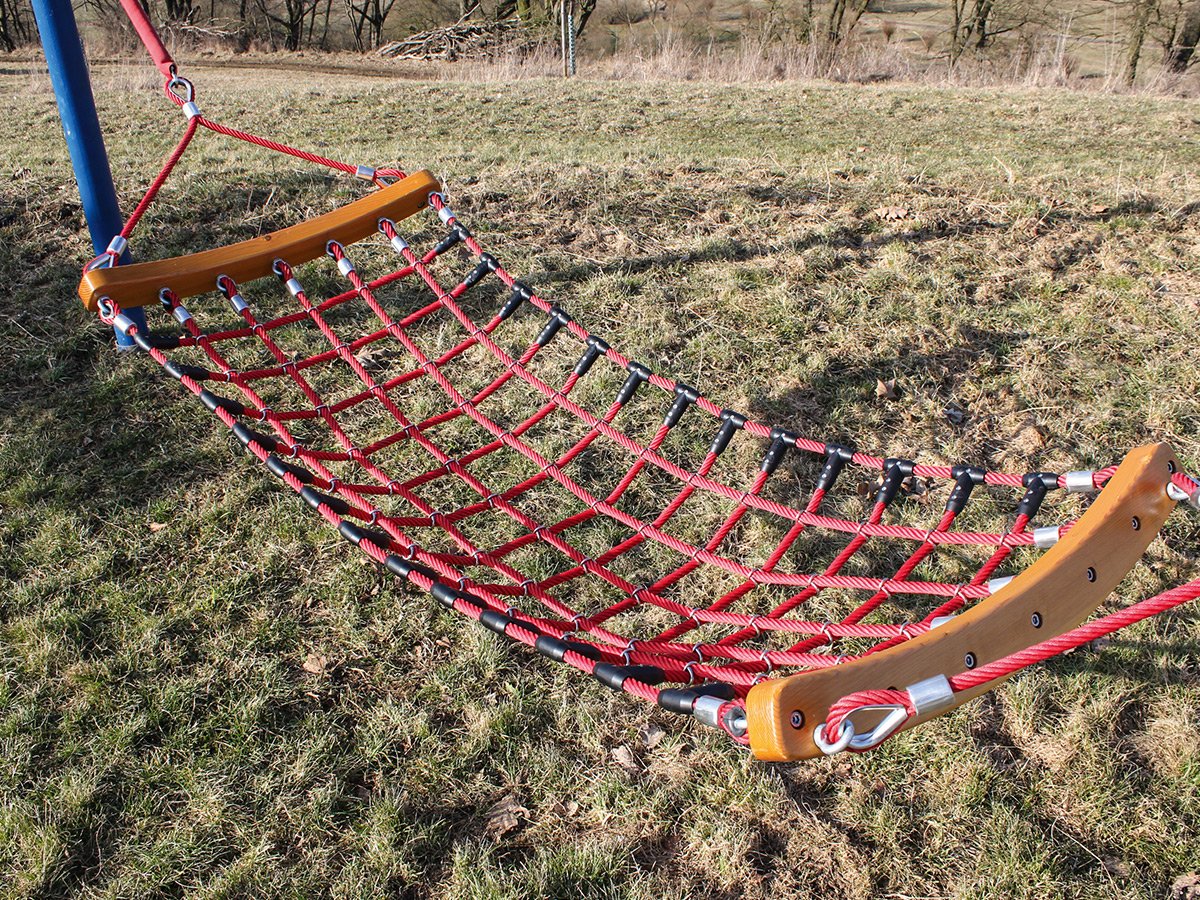 Hercules rope hammocks with plastic knot clips Huck