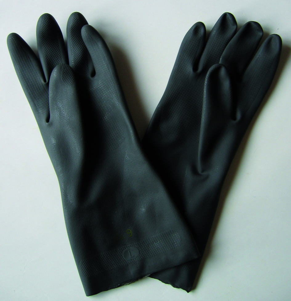 PPE Nitrile Rubber Gloves Huck