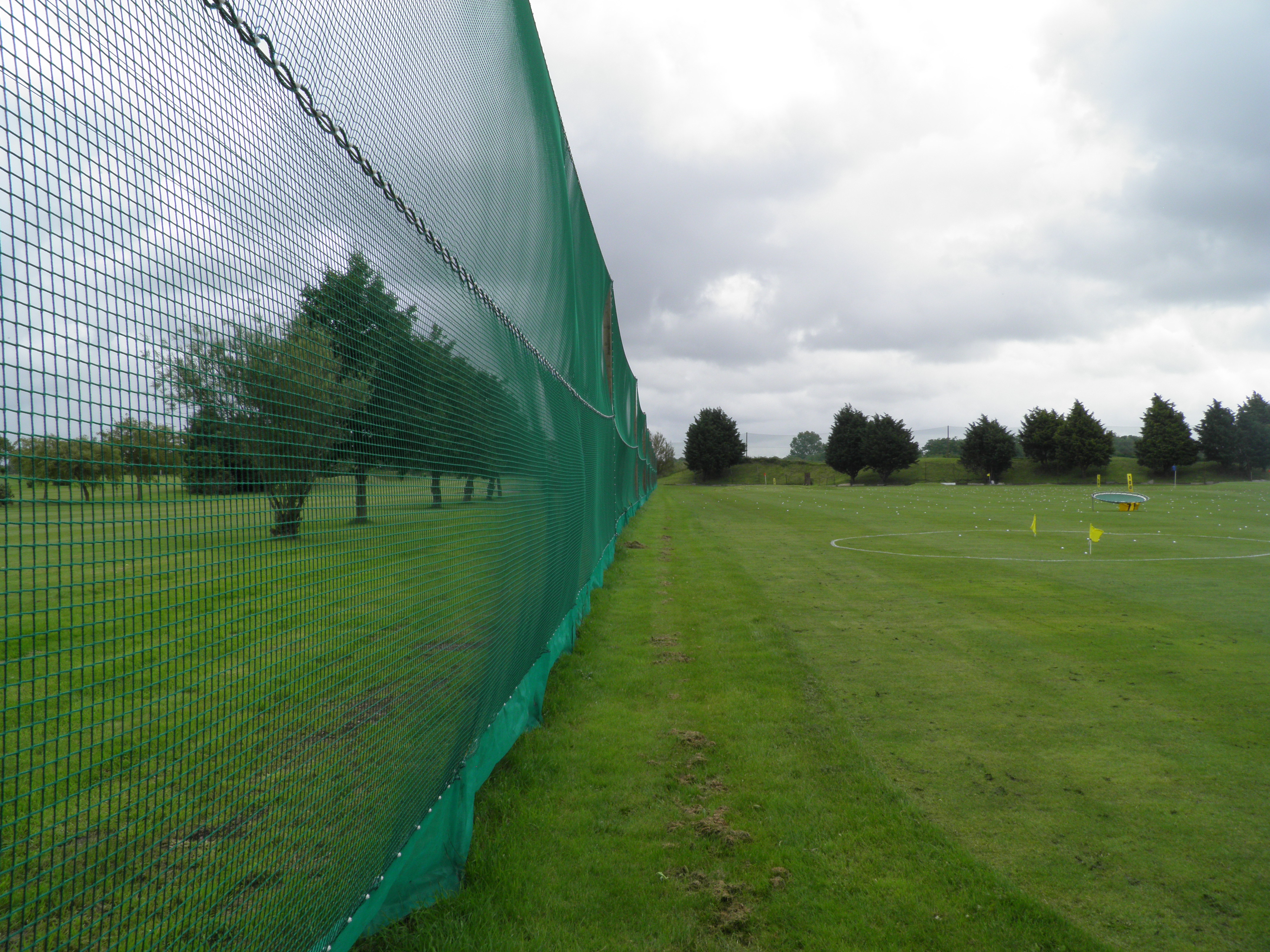 Golf Driving Range Netting Installations  Huck