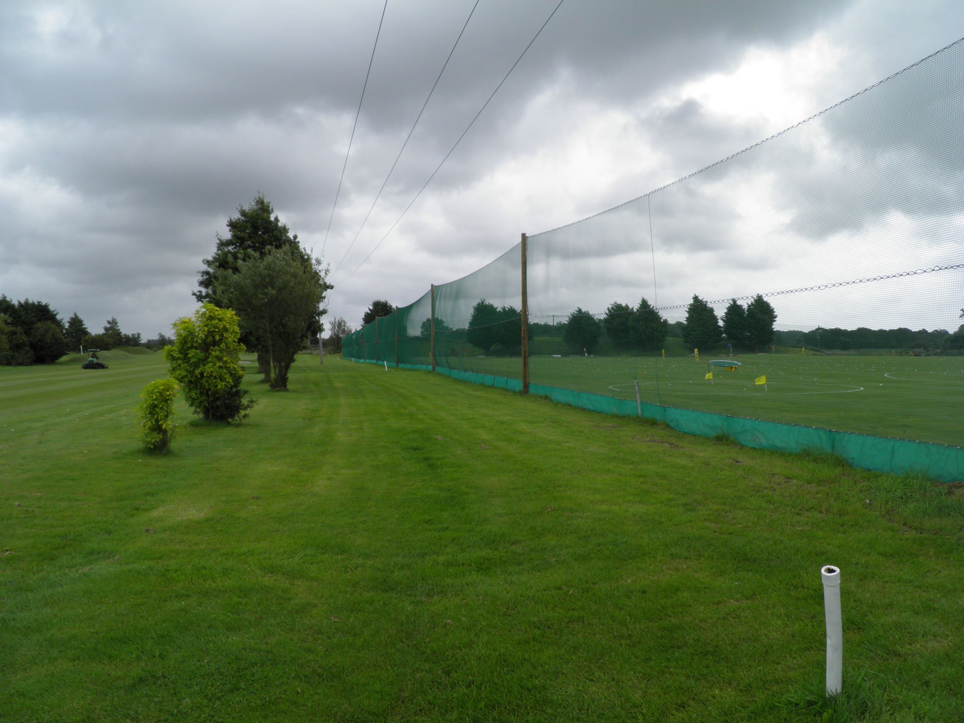 Golf Driving Range Netting Installations - Huck